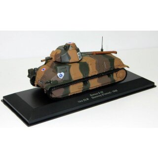 Französische Panzer 1:43 - 3 Stück im Set - Somua, AMC, M13/40 Fertigmodelle