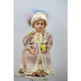 Porzellan Puppe Prinzessin Marie Antoniette Frankreich Royal Dolls Collection